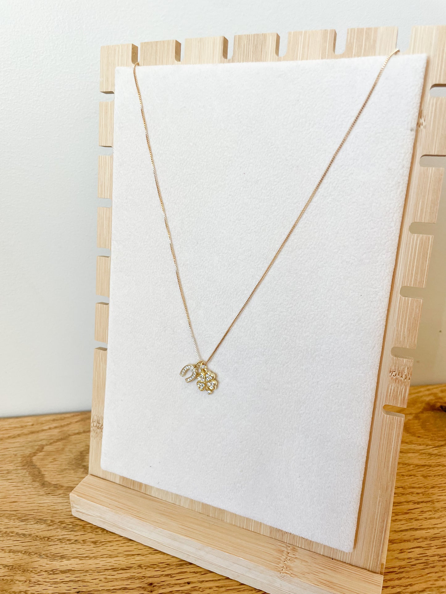 Gold Filled "Luck" Necklace
