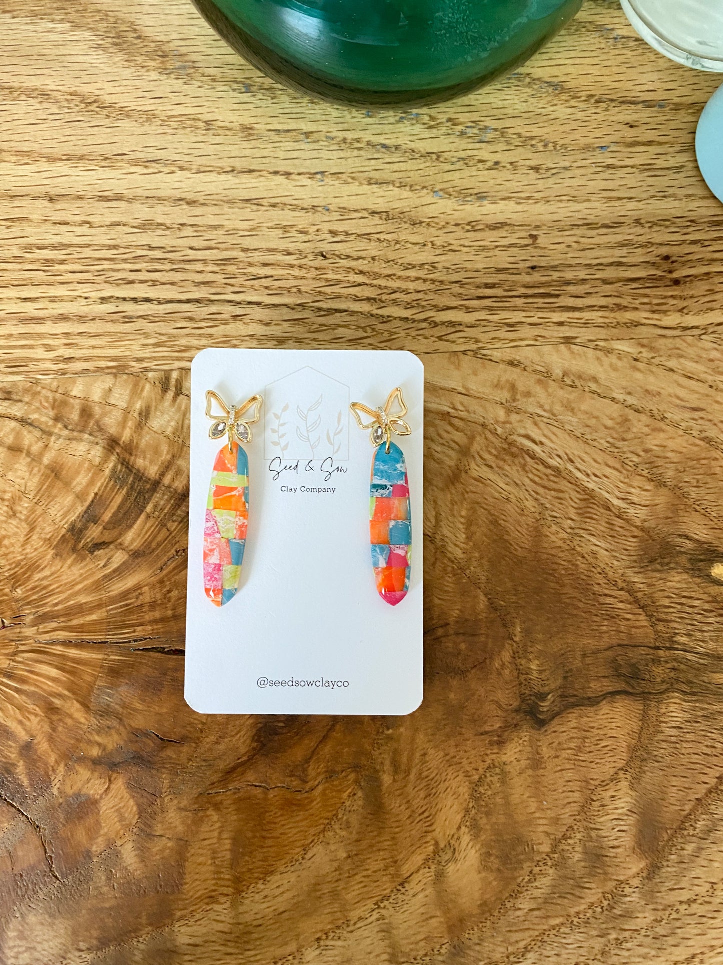 Butterfly Checker Dangle