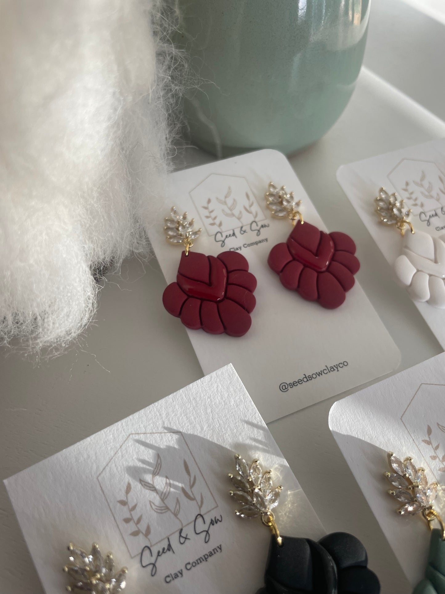 Fancy Scallop Dangle