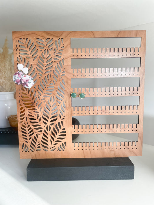 Large Leaf Earring Stand