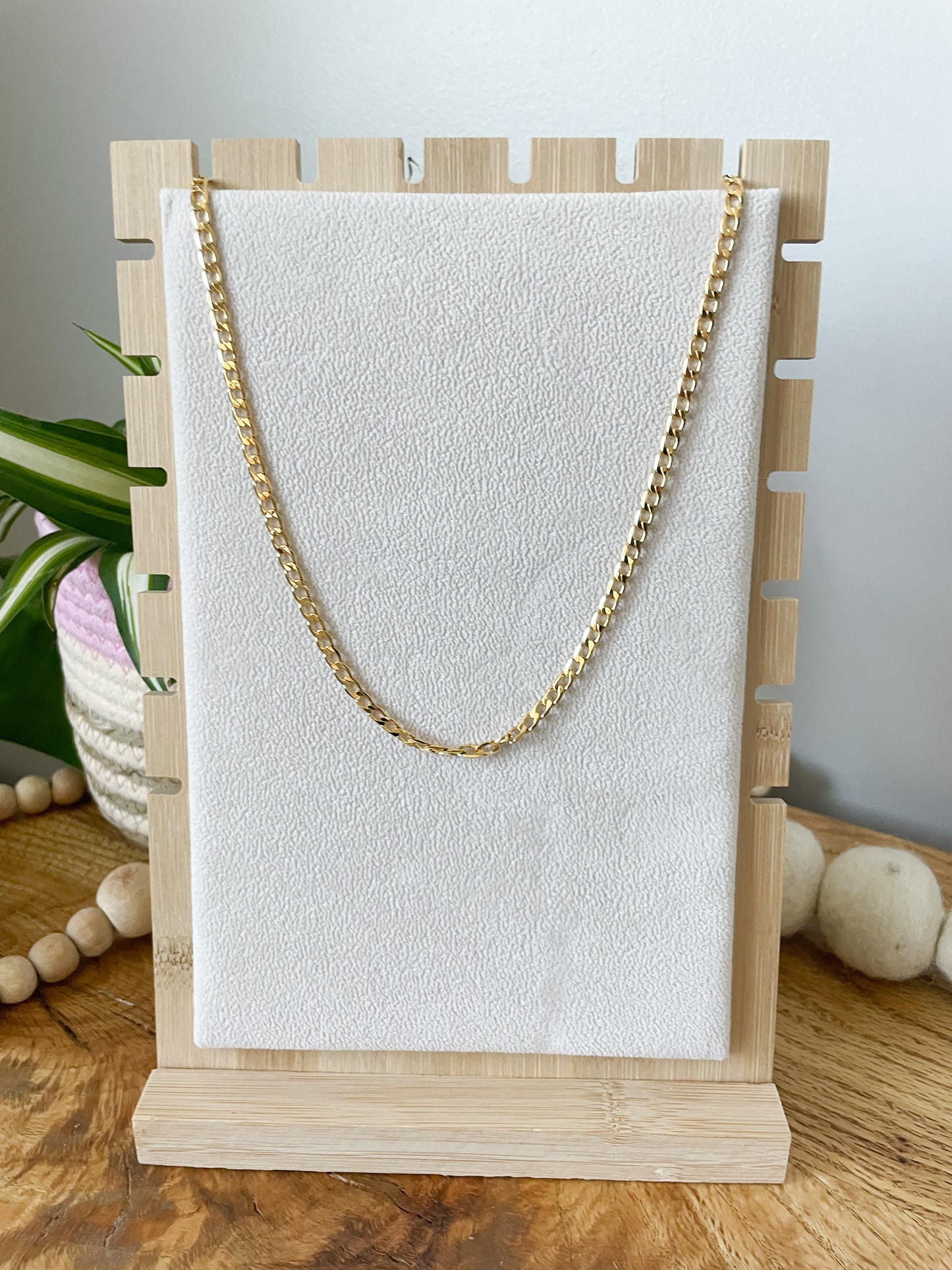 14K Gold Filled Miami Cuban Curb Necklace Chain