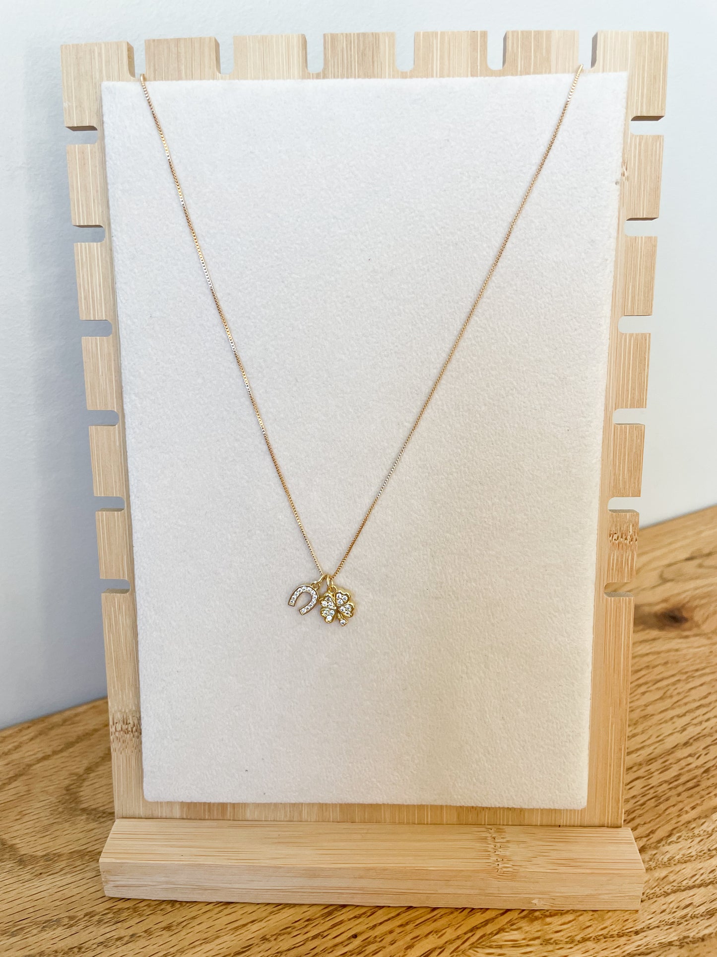 Gold Filled "Luck" Necklace